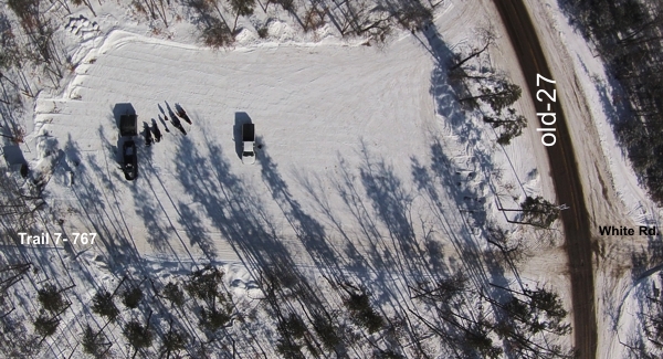 Snowmobile Trail Staging Area Indian River Snowmobiling Trails Michigan Sledhead™ 2596