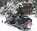 Craig Lake State Park Michigan Snowmobiling