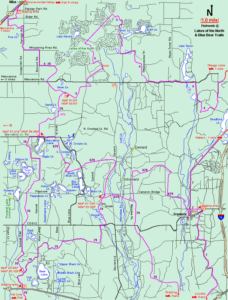 Michigan Atv Trail Maps