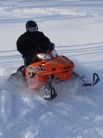 snowmobile trail 33 Marquette County Michigan Snowmobiling