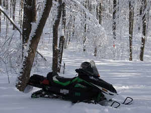 trail creek silver onaway snowmobile snowmobiling michigan trails scenic views lot